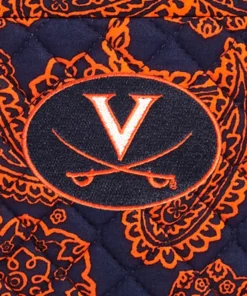 Collegiate RFID Front Zip Wristlet