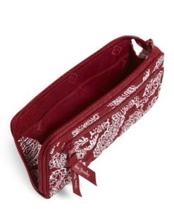 Alternative view of Collegiate RFID Front Zip Wristlet