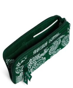 Collegiate RFID Front Zip Wristlet