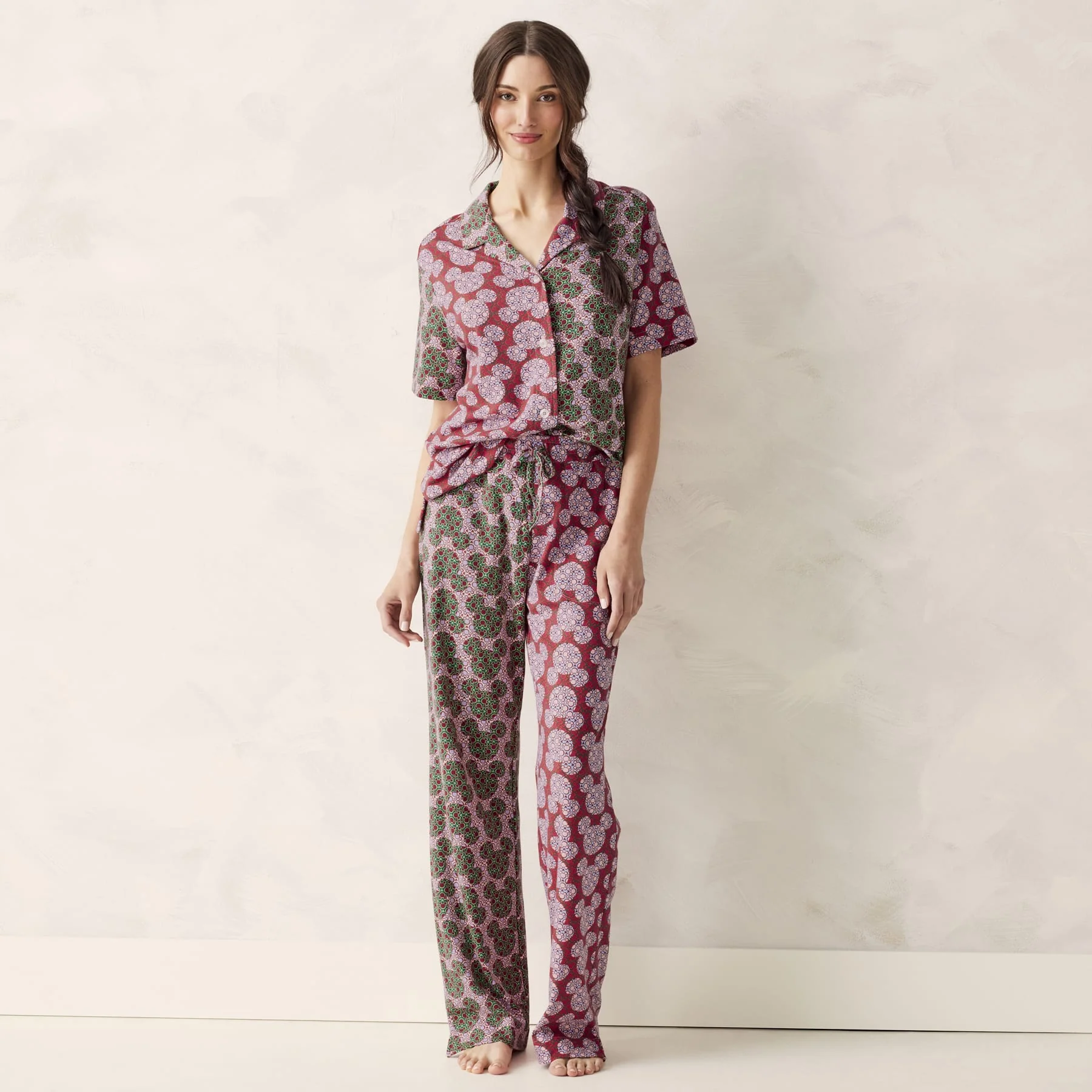 Disney Button-Down Pajama Set - Image 4