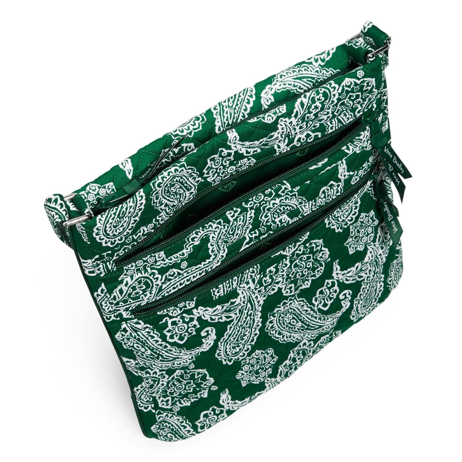 Collegiate Triple Zip Hipster Crossbody Bag - Image 4