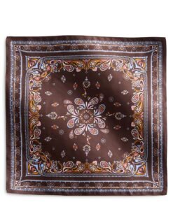 Alternative view of Square Silk Scarf
