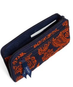 Alternative view of Collegiate RFID Front Zip Wristlet