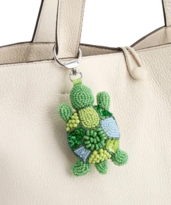 Alternative view of Beaded Turtle Bag Charm