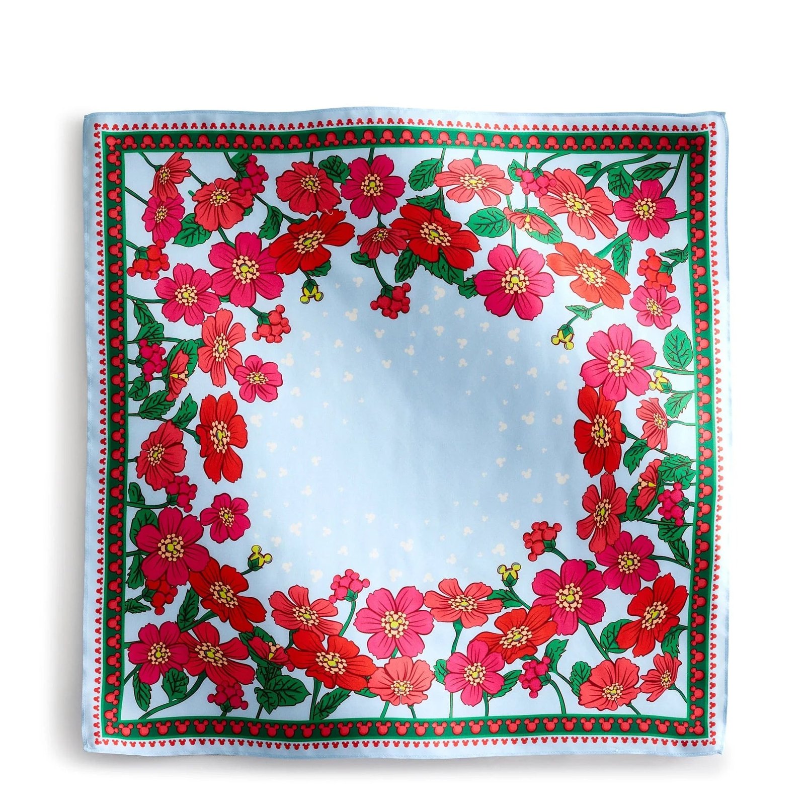 Disney Square Silk Scarf