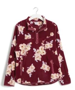 Alternative view of Sporty Fleece Pullover
