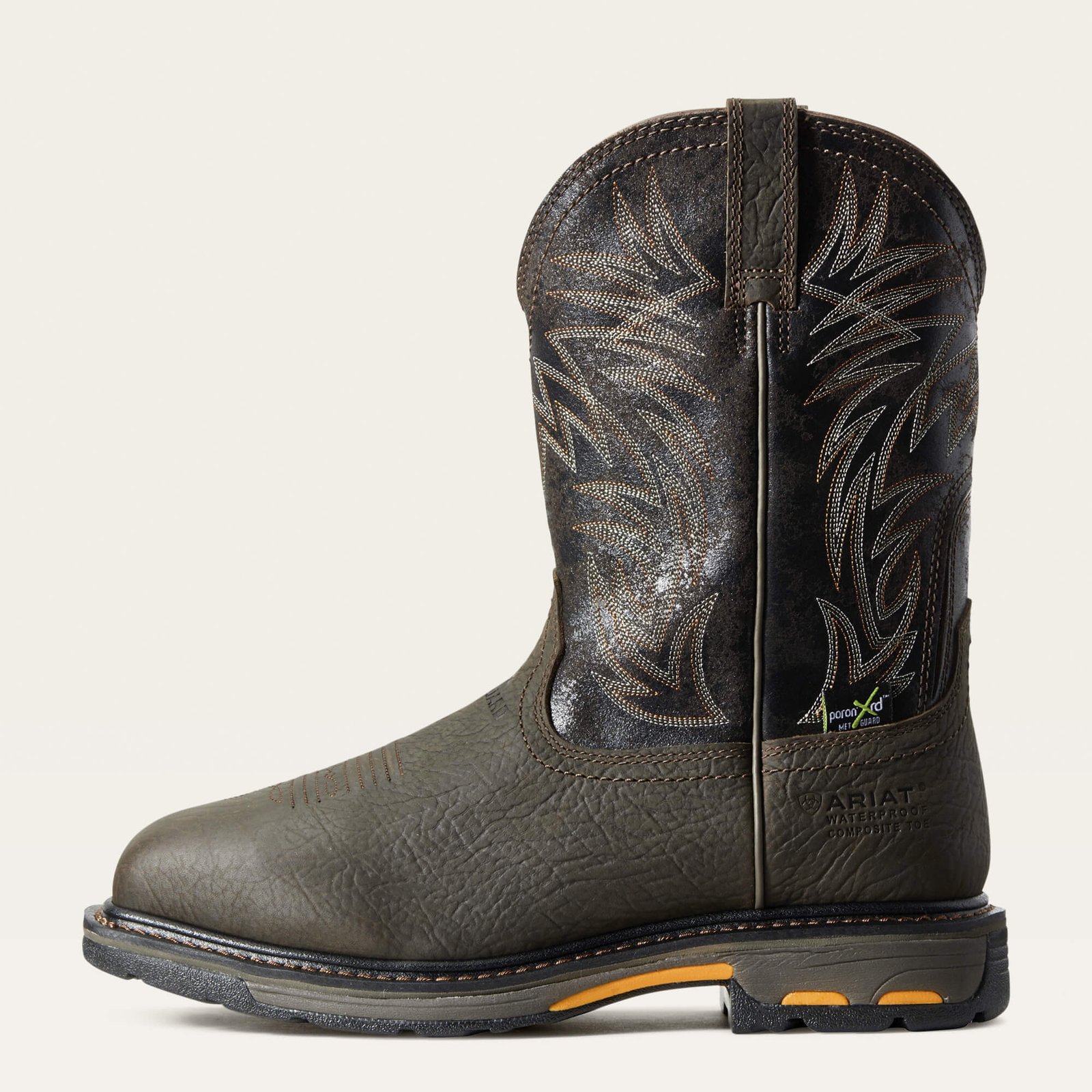 WorkHog Wide Square Toe MetGuard Waterproof Composite Toe Work Boot - Image 2