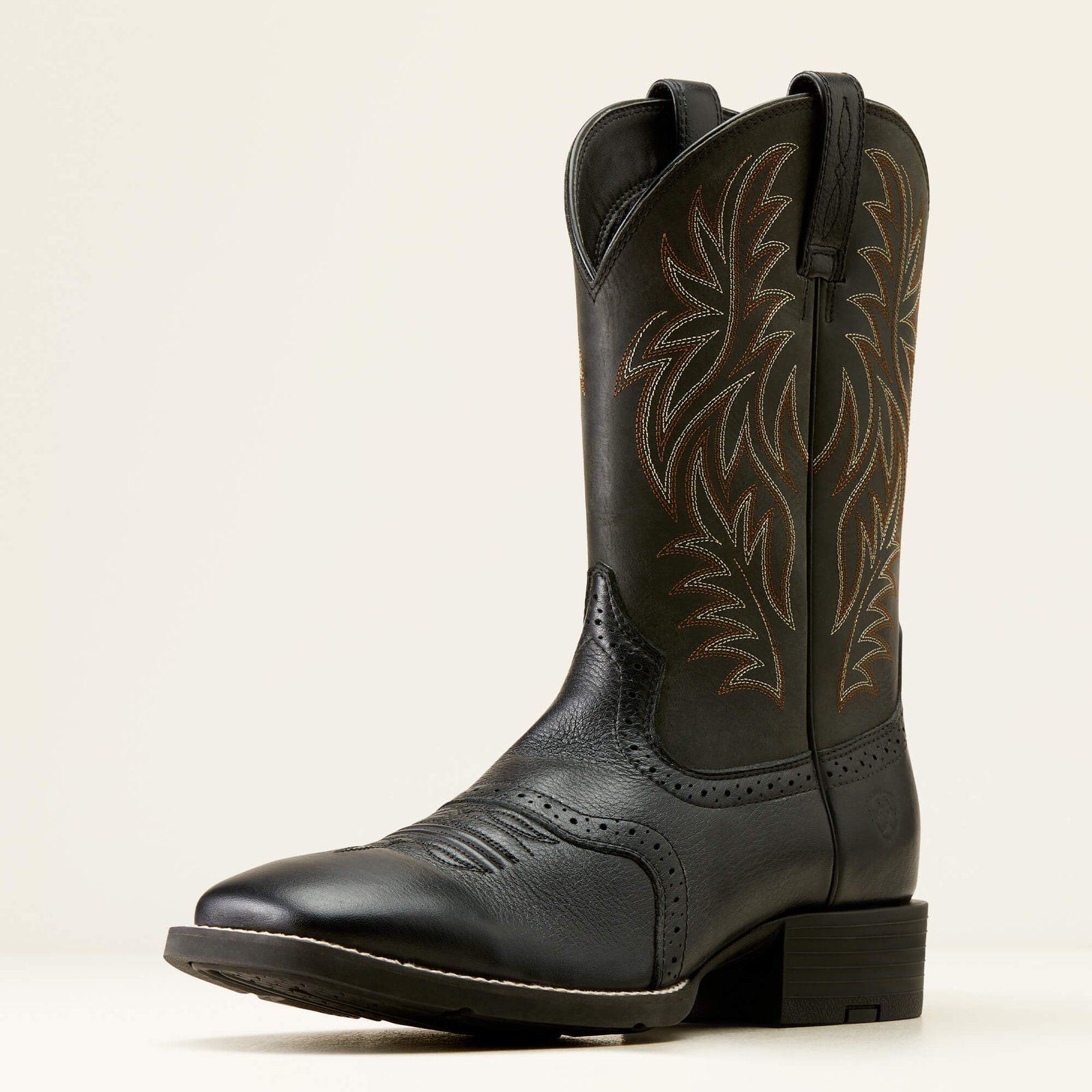 Sport Western Wide Square Toe Cowboy Boot - Image 13
