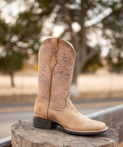 Alternative view of Round Up Remuda Wide Square Toe Western Boot