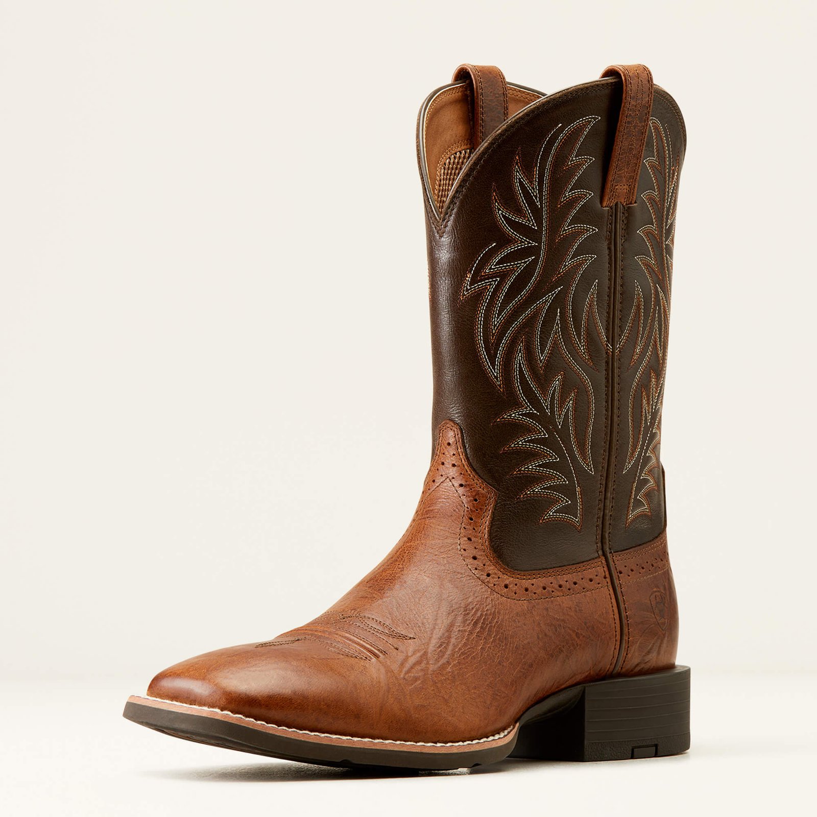 Sport Western Wide Square Toe Cowboy Boot - Image 29