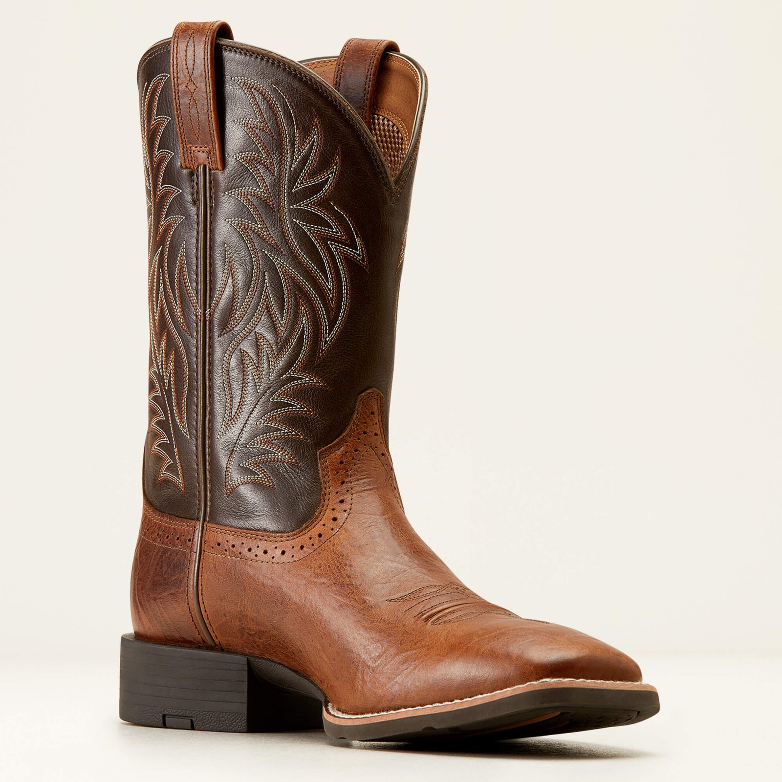 Sport Western Wide Square Toe Cowboy Boot - Image 34