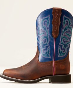 Alternative view of Delilah StretchFit Wide Square Toe Western Boot