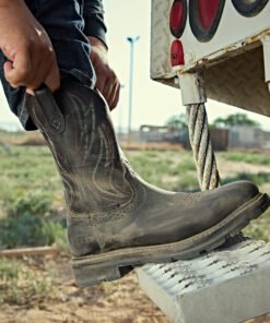 Alternative view of Sierra Shock Shield Wide Square Toe Steel Toe Work Boot