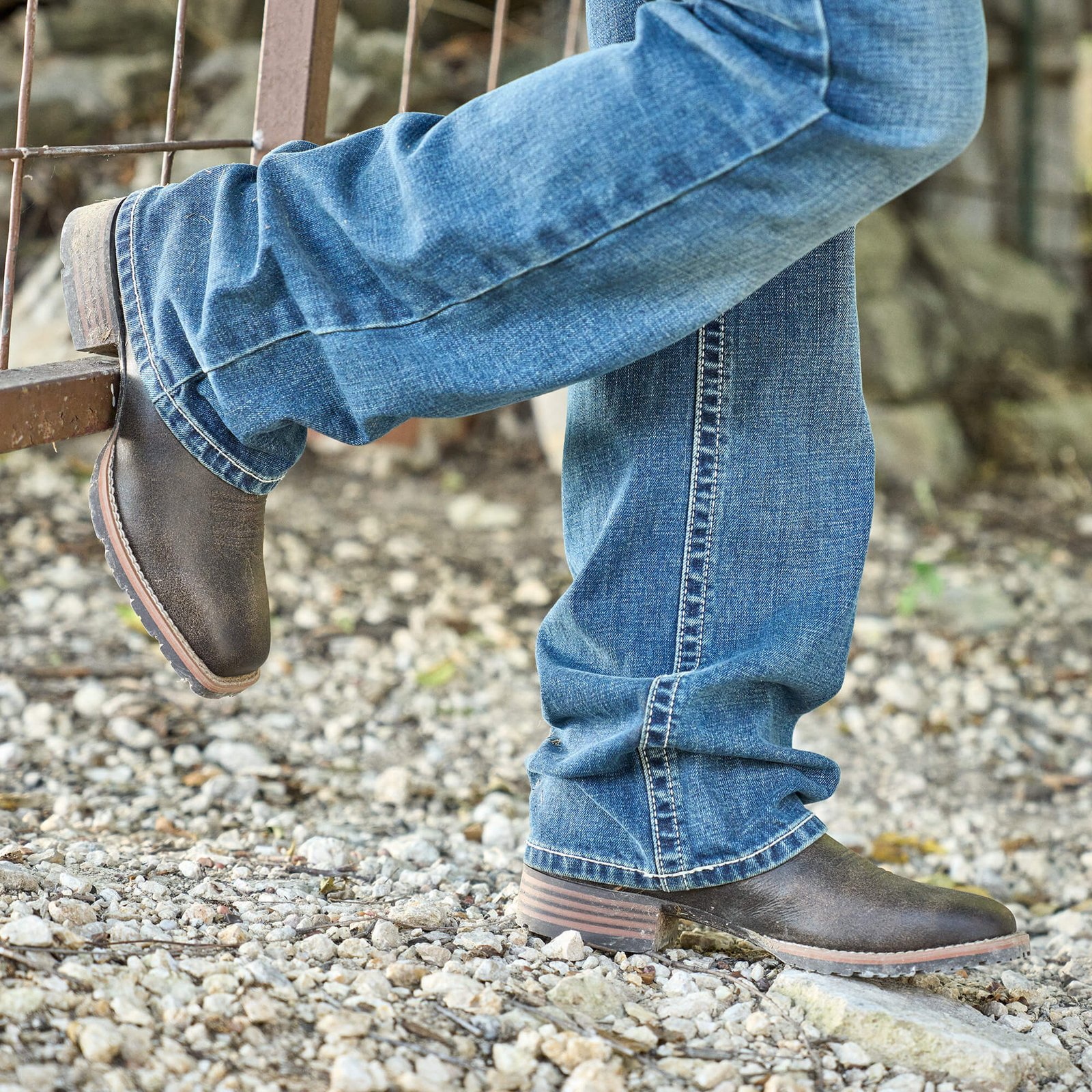 Hybrid Low Boy Wide Square Toe Chelsea Boot - Image 9