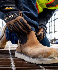 Alternative view of Rebar Wedge Chelsea Waterproof Composite Toe Work Boot
