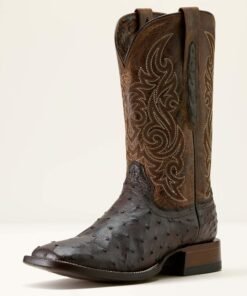 Classic Cash Wide Square Toe Western Boot