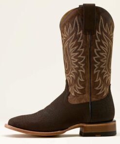 Alternative view of Gold Point Wide Square Toe Cowboy Boot