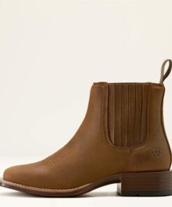 Alternative view of Booker Chelsea Wide Square Toe Western Boot