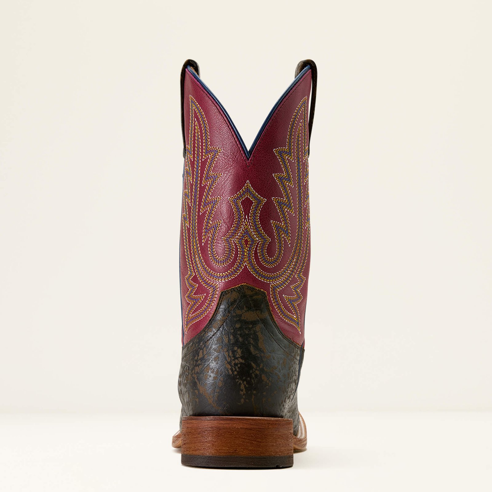 County Roads Wide Square Toe Cowboy Boot - Image 11