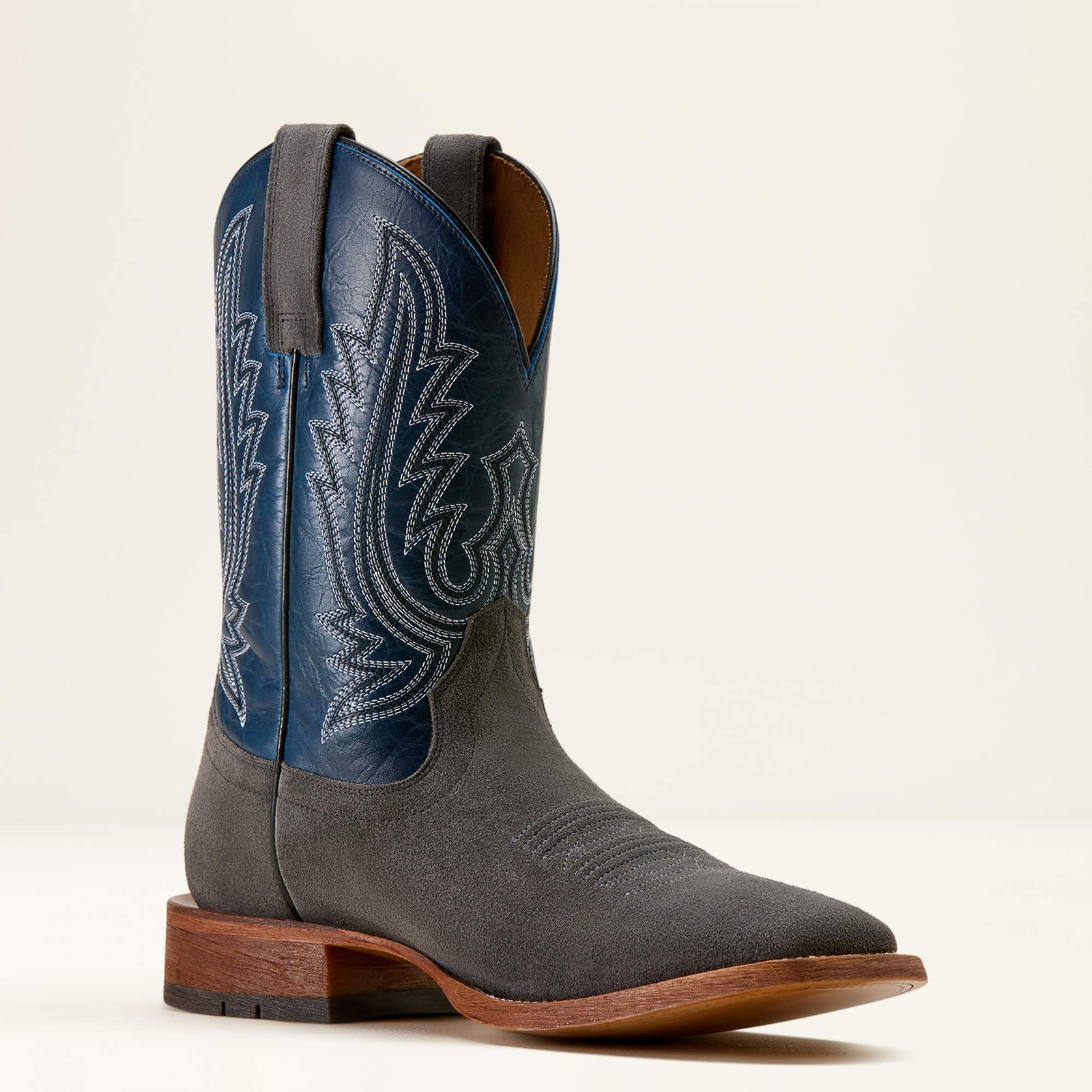 County Roads Wide Square Toe Cowboy Boot - Image 6