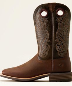 Alternative view of Highland Toughstock Wide Square Toe Cowboy Boot