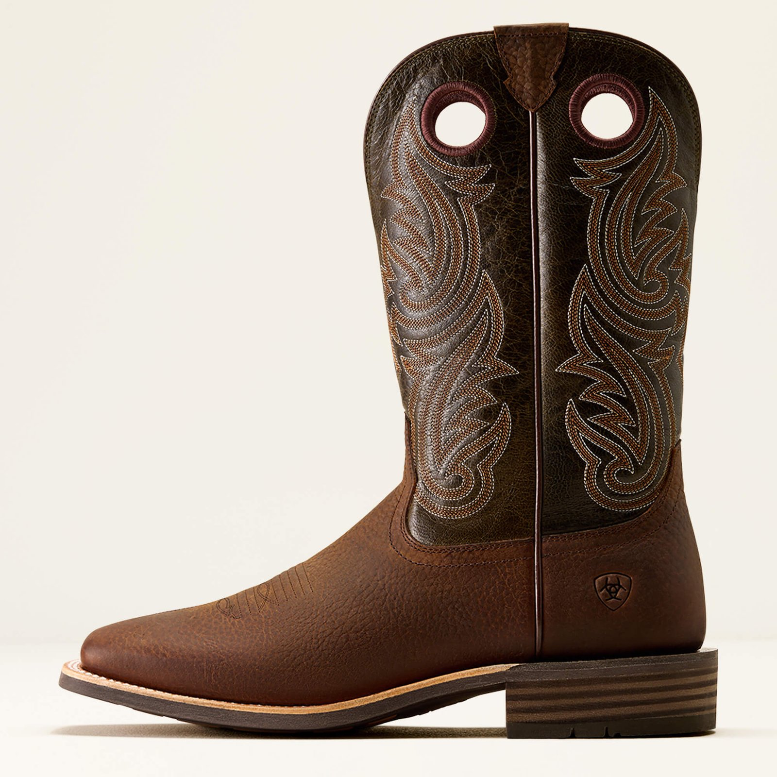 Highland Toughstock Wide Square Toe Cowboy Boot - Image 2