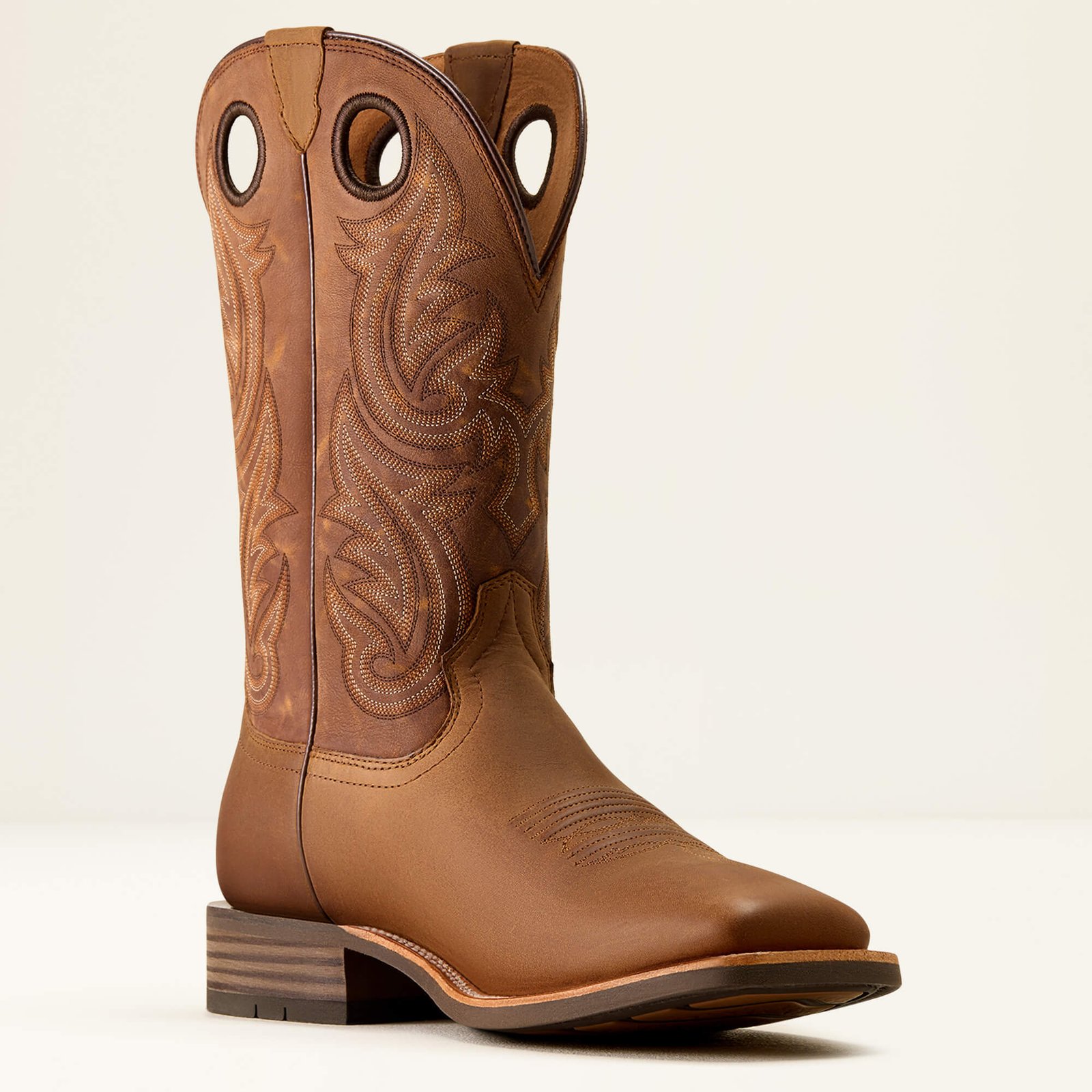 Highland Toughstock Wide Square Toe Cowboy Boot - Image 18