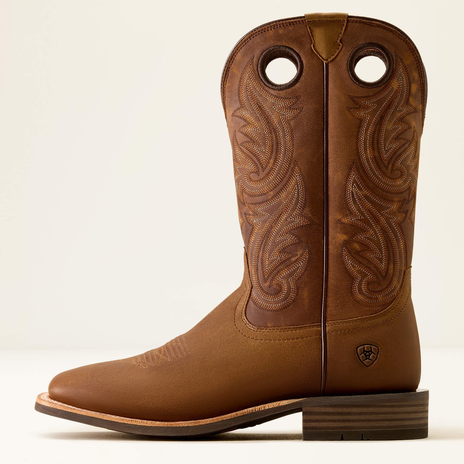 Highland Toughstock Wide Square Toe Cowboy Boot - Image 14