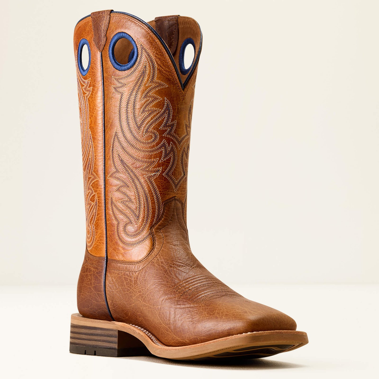 Highland Toughstock Wide Square Toe Cowboy Boot - Image 12