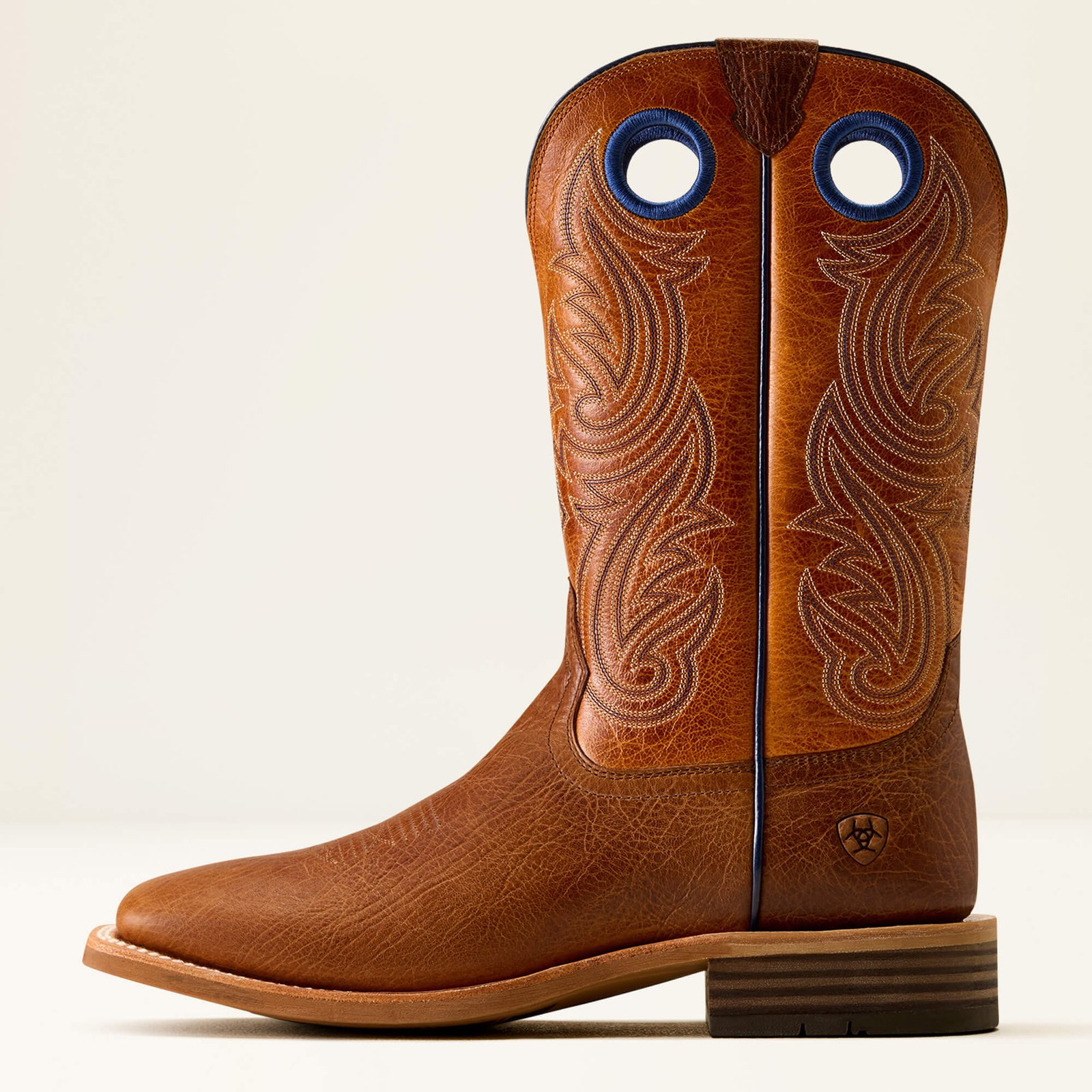 Highland Toughstock Wide Square Toe Cowboy Boot - Image 8