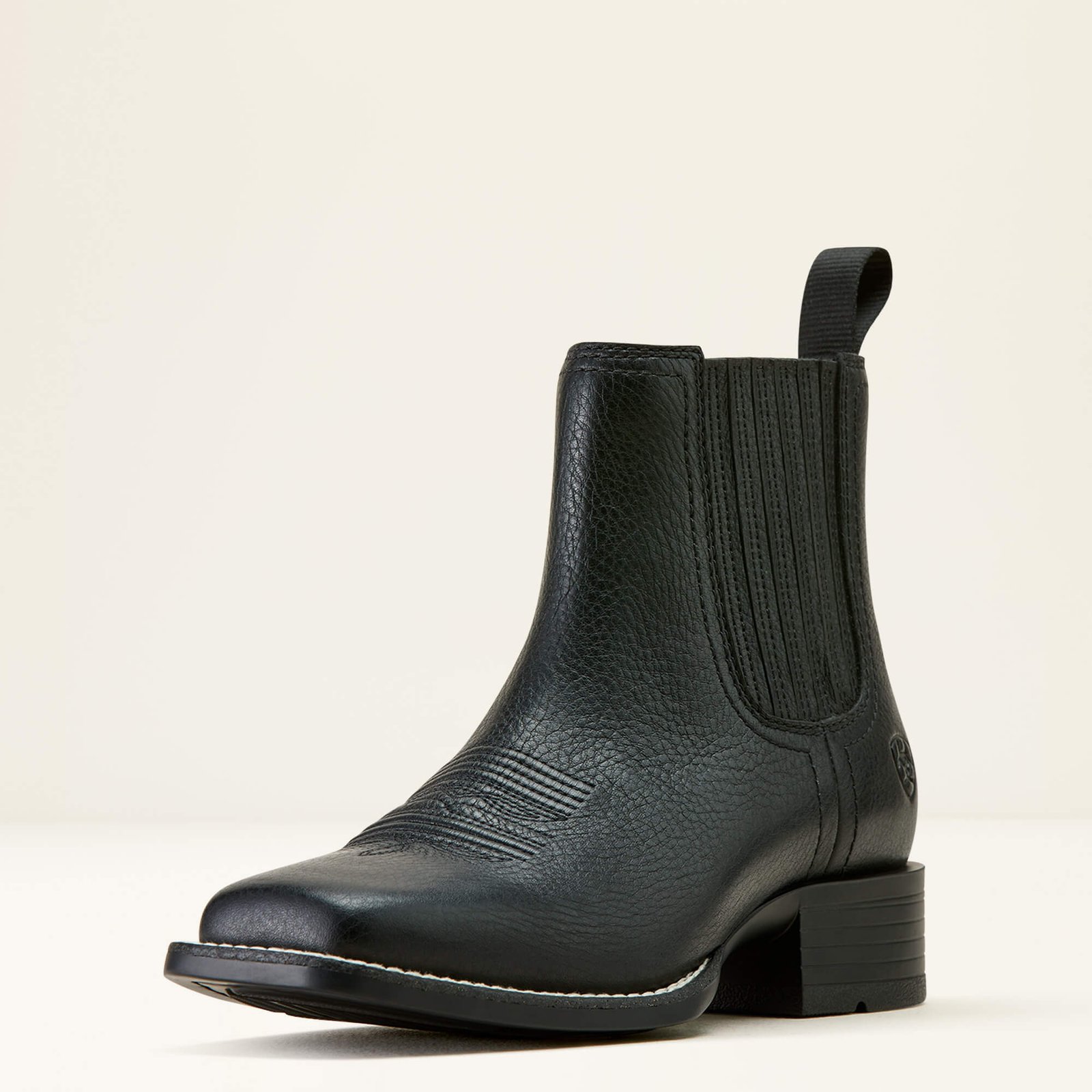 Booker Chelsea Wide Square Toe Western Boot - Image 7