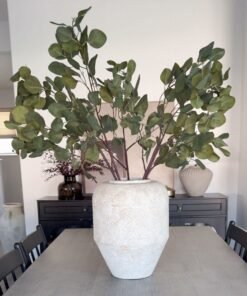 Alternative view of Faux Silver Dollar Eucalyptus Branch - 39"