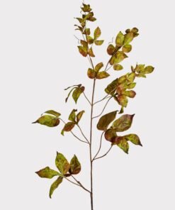 Faux Grape Ivy Stem in Green Eggplant - 48"