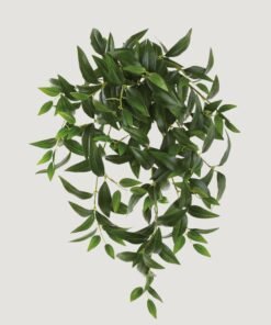 Alternative view of Artificial Hanging Ruscus Leaf Bush - 22"