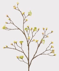 Artificial Budding Flower Branch - 42"