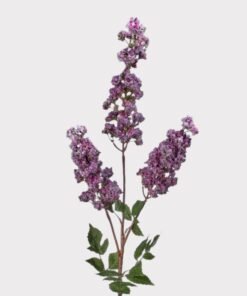 Purple Artificial Wildflower Lilac Branch - 39"