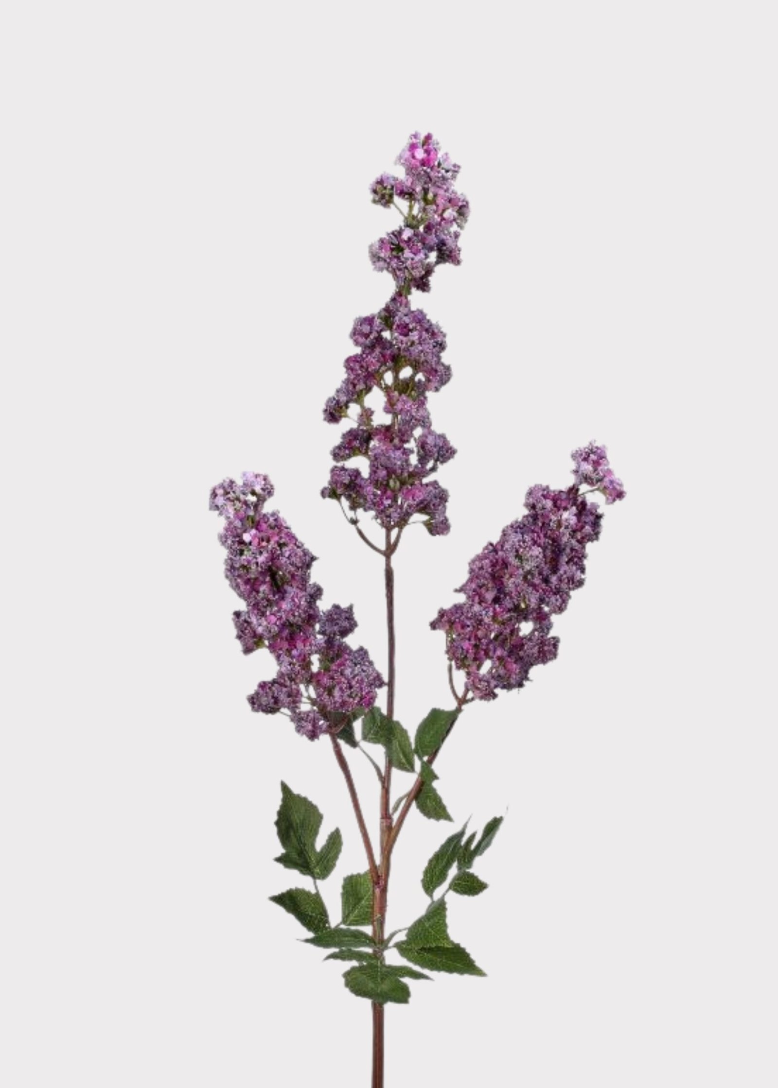 Purple Artificial Wildflower Lilac Branch - 39"