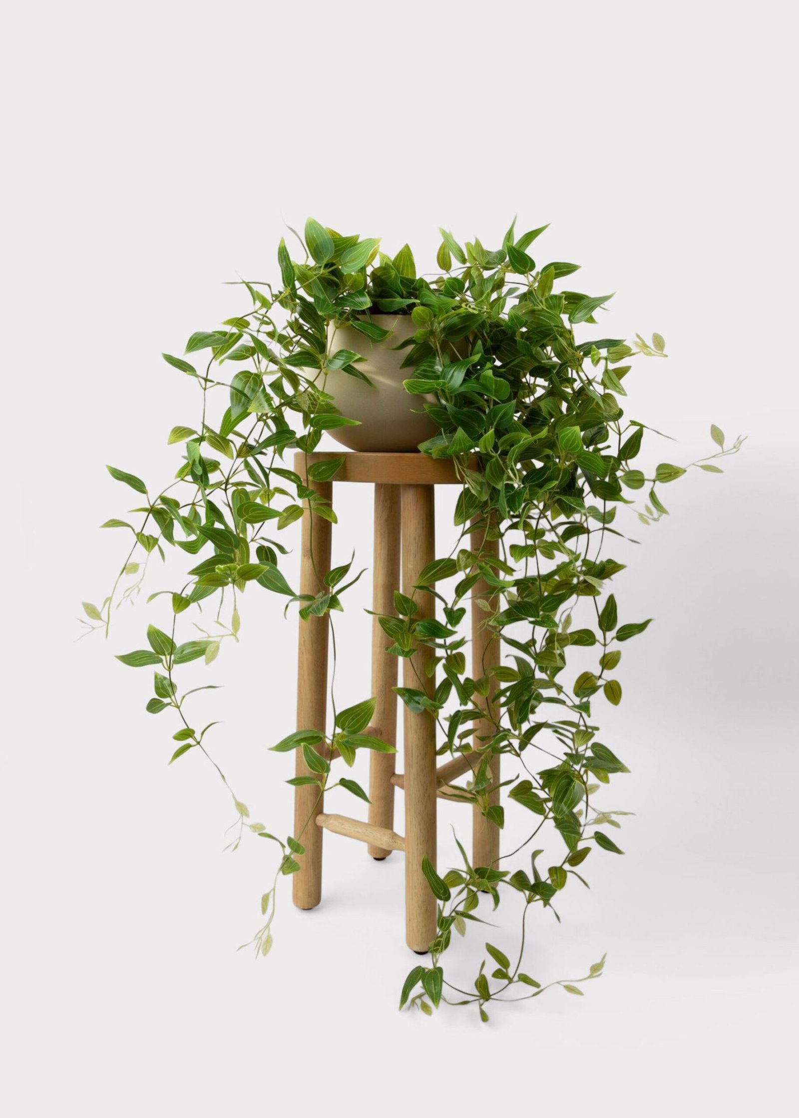 SAVE - Deluxe Artificial Hanging Tradescantia Houseplant- 41"
