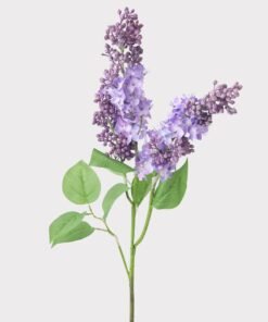Purple Artificial Lilac Flower Stem - 34.5"