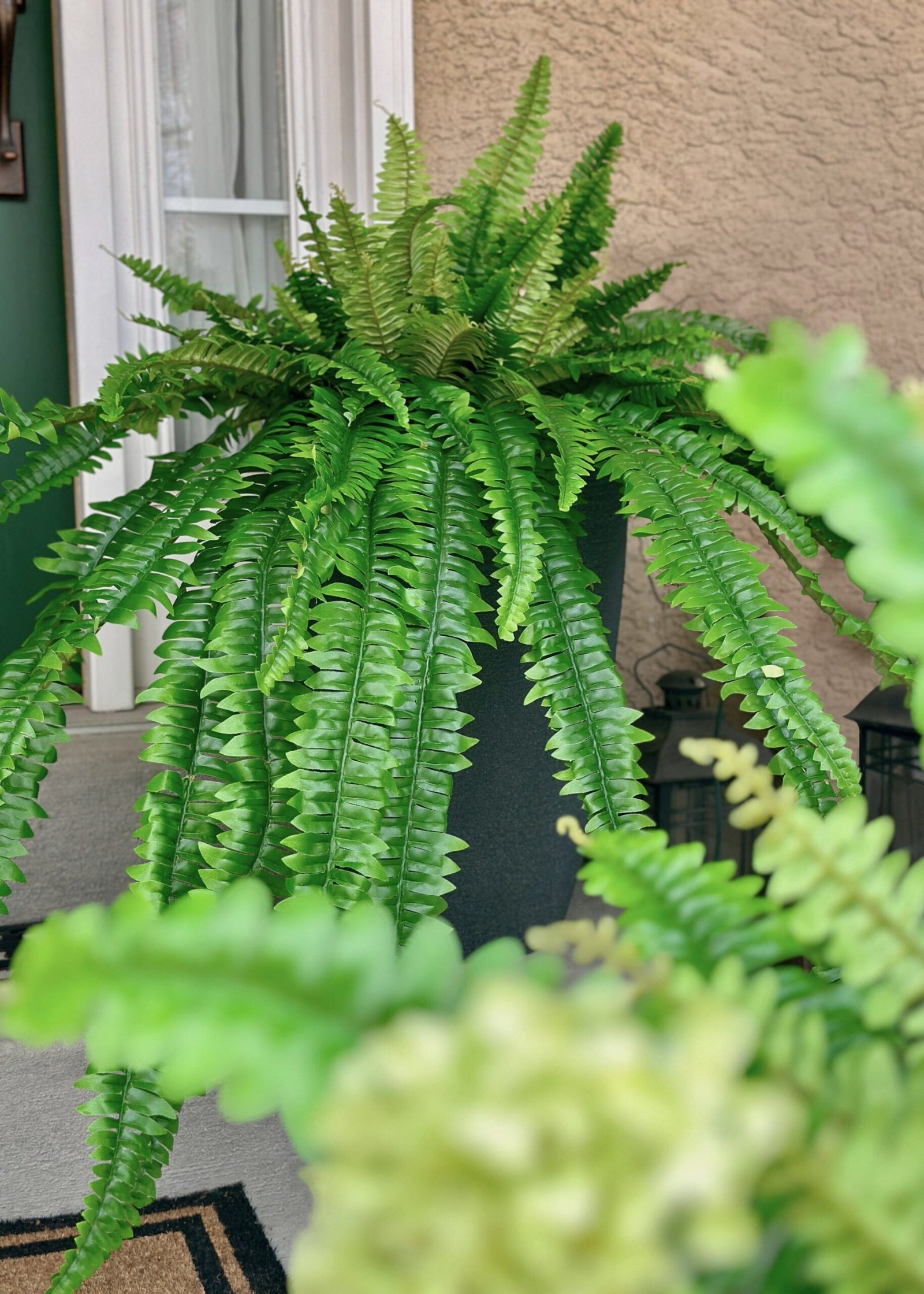 The Grand Dame Deluxe Artificial Estate Fake Fern - 52" - Image 3