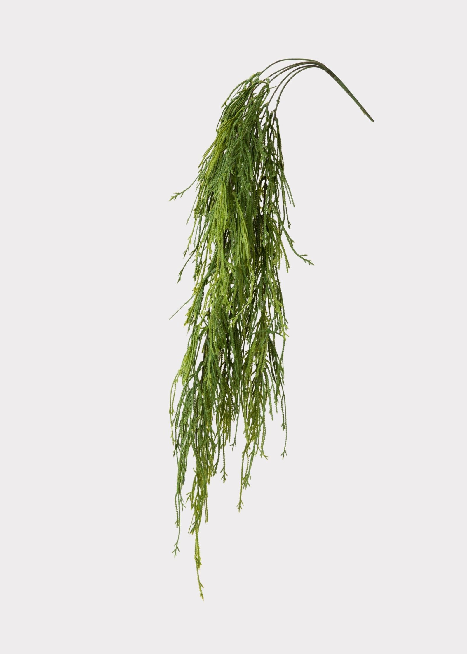 UV Treated Indoor/Outdoor Fake Hanging Moss Fern Plant - 38.5" - Image 4