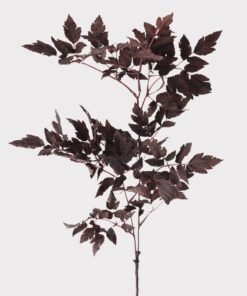 Plum Fake Cimicifuga Ramosa Leaves - 31"