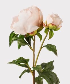 Real Touch Fake Flowers Blush Peony - 27"
