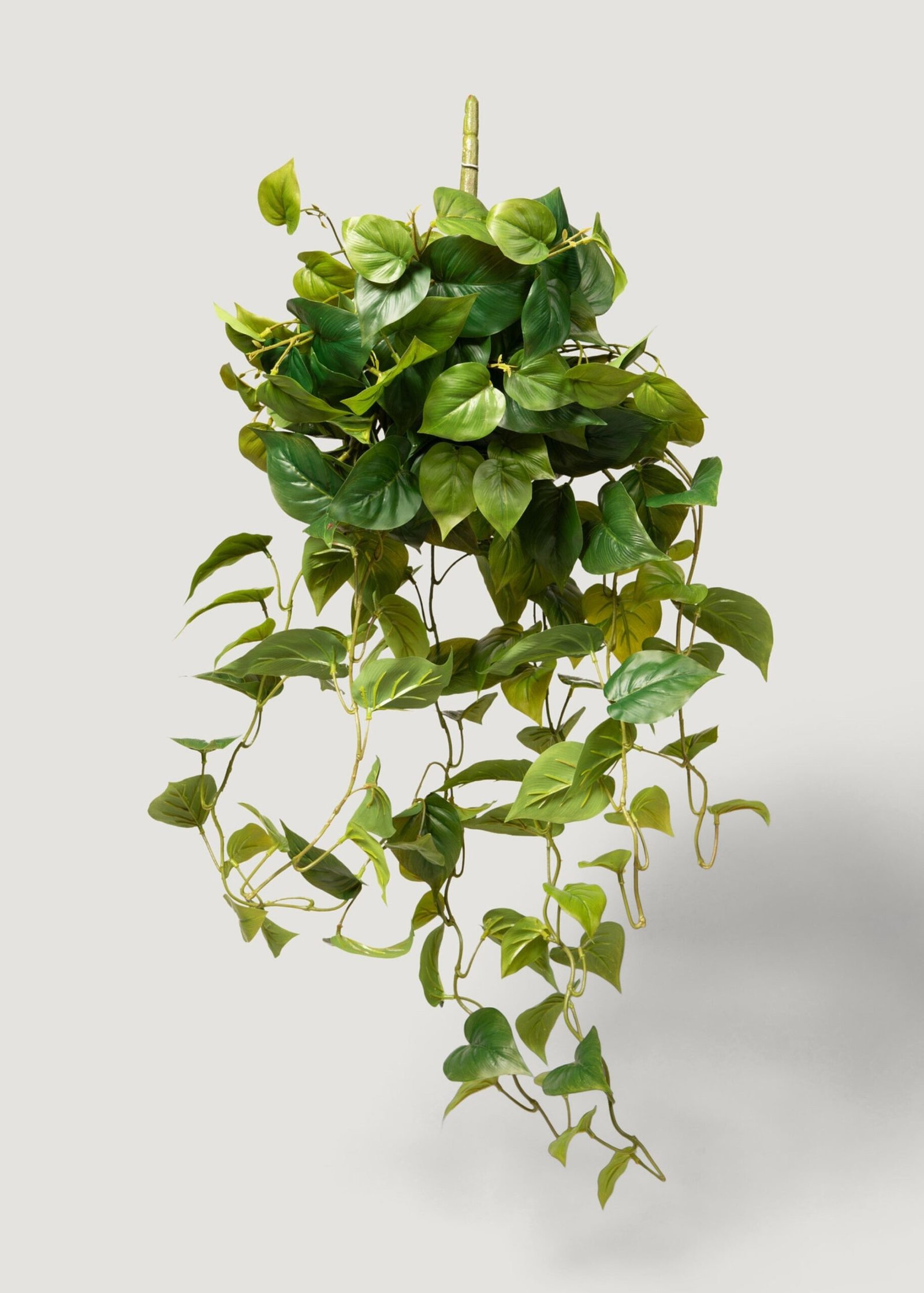 Real Touch Fake Philodendron Hanging Plant - 36" - Image 4