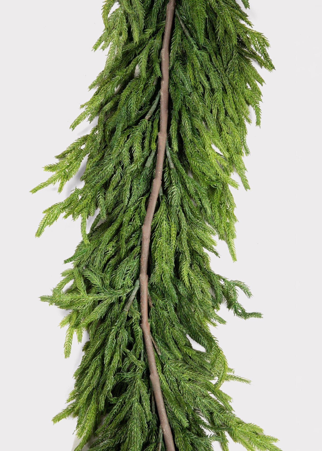 Afloral™ Real Touch Deluxe Norfolk Pine Garland - 96" - Image 6