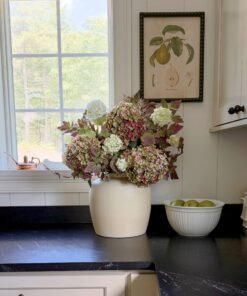 Alternative view of Mauve Green Artificial Hydrangea Flower - 34"