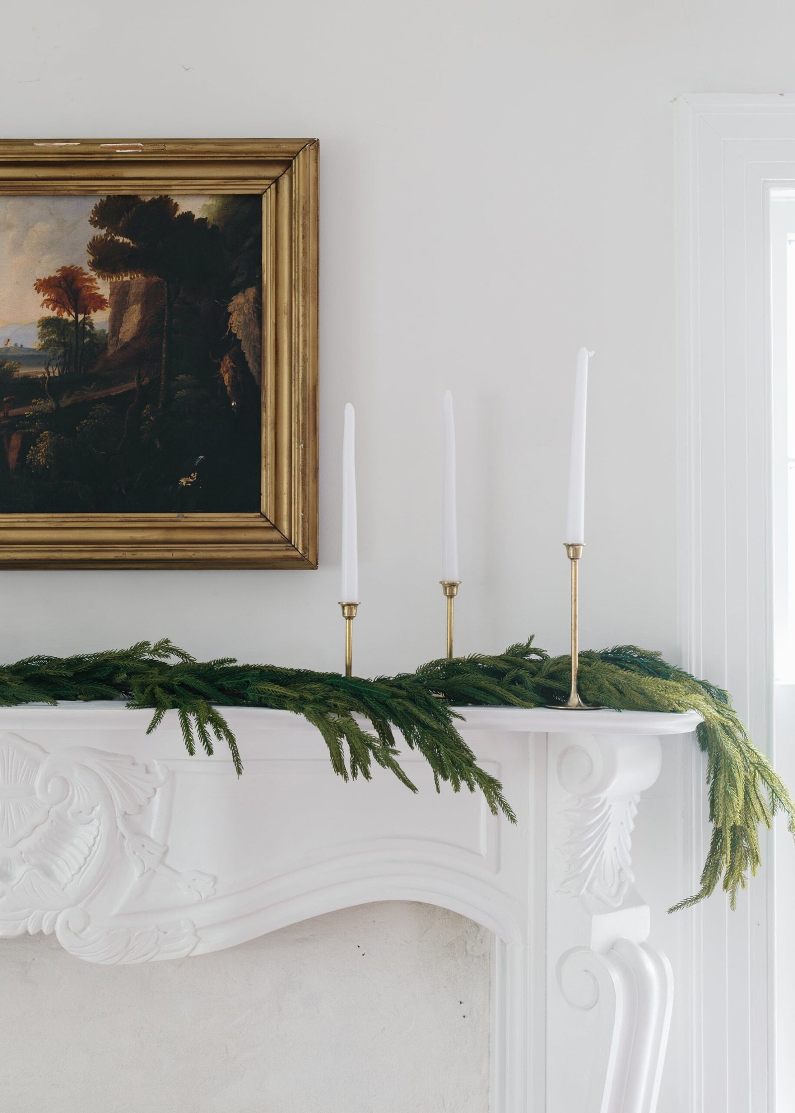 SAVE - Afloral™ Real Touch Norfolk Pine Garland - 60" - Image 2