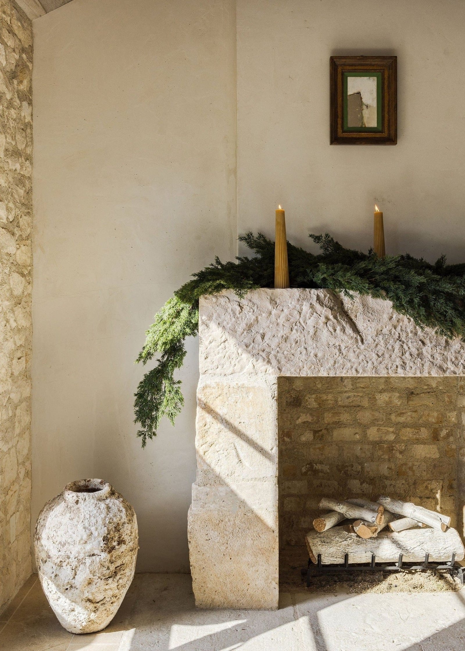 SAVE - Deluxe Artificial Cedar Garland - 108" - Image 2